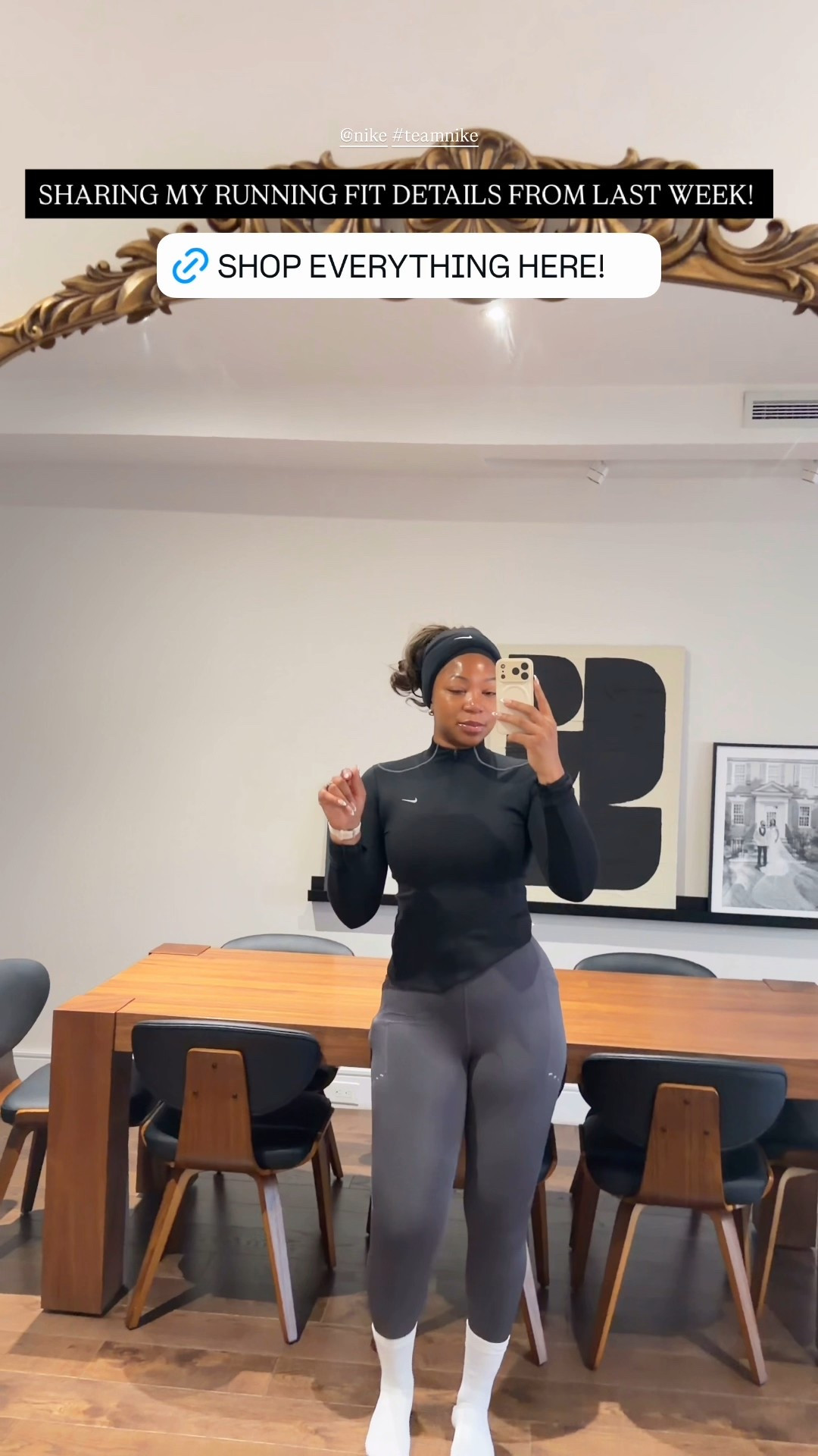 Love love love. Medium top large bottom. 

@nike #teamnike #ad