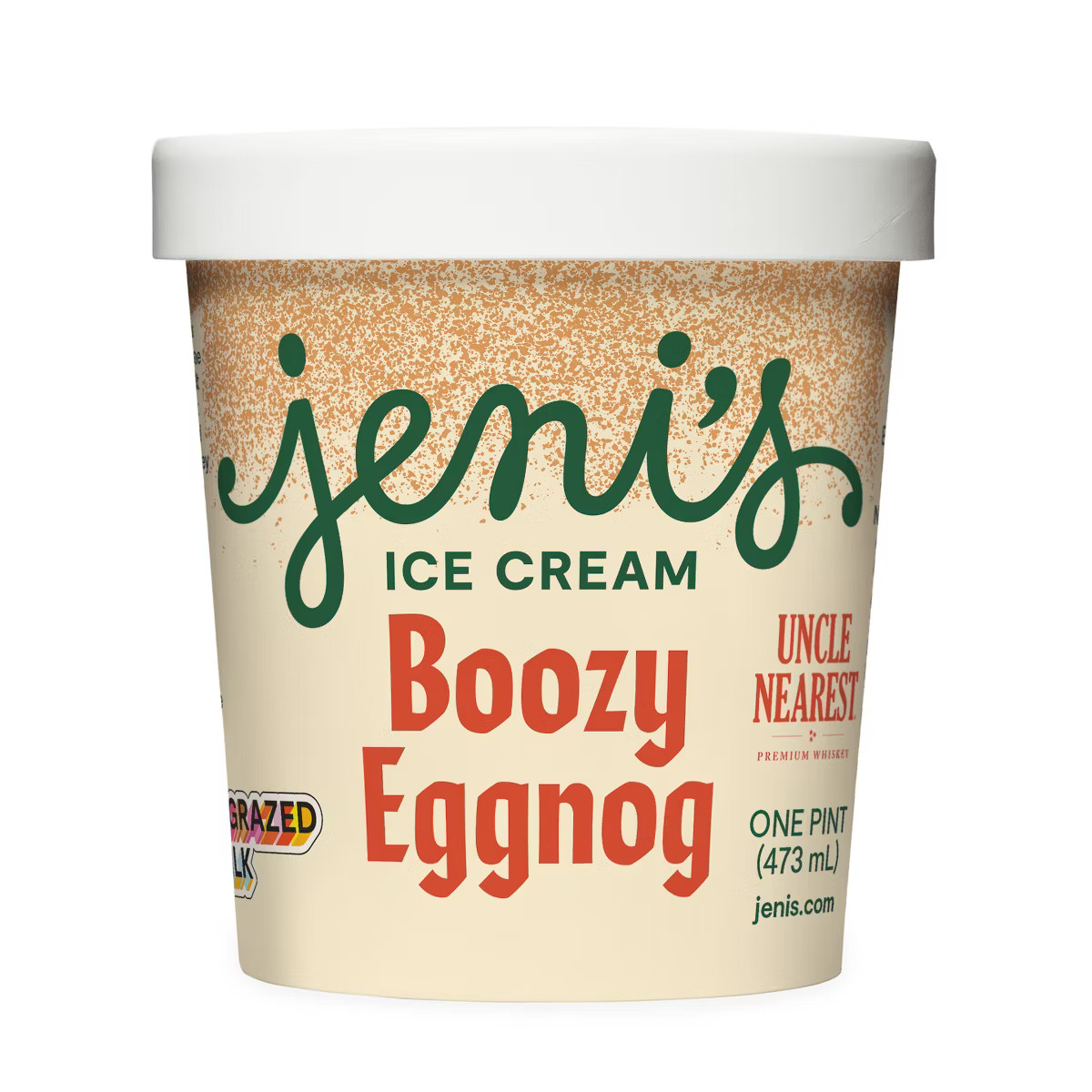 Jeni's Boozy Eggnog Frozen Ice Cream - 16 fl oz | Target