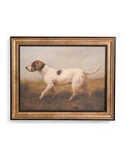 16x20 Hunting Dog Walking Wall Art | TJ Maxx
