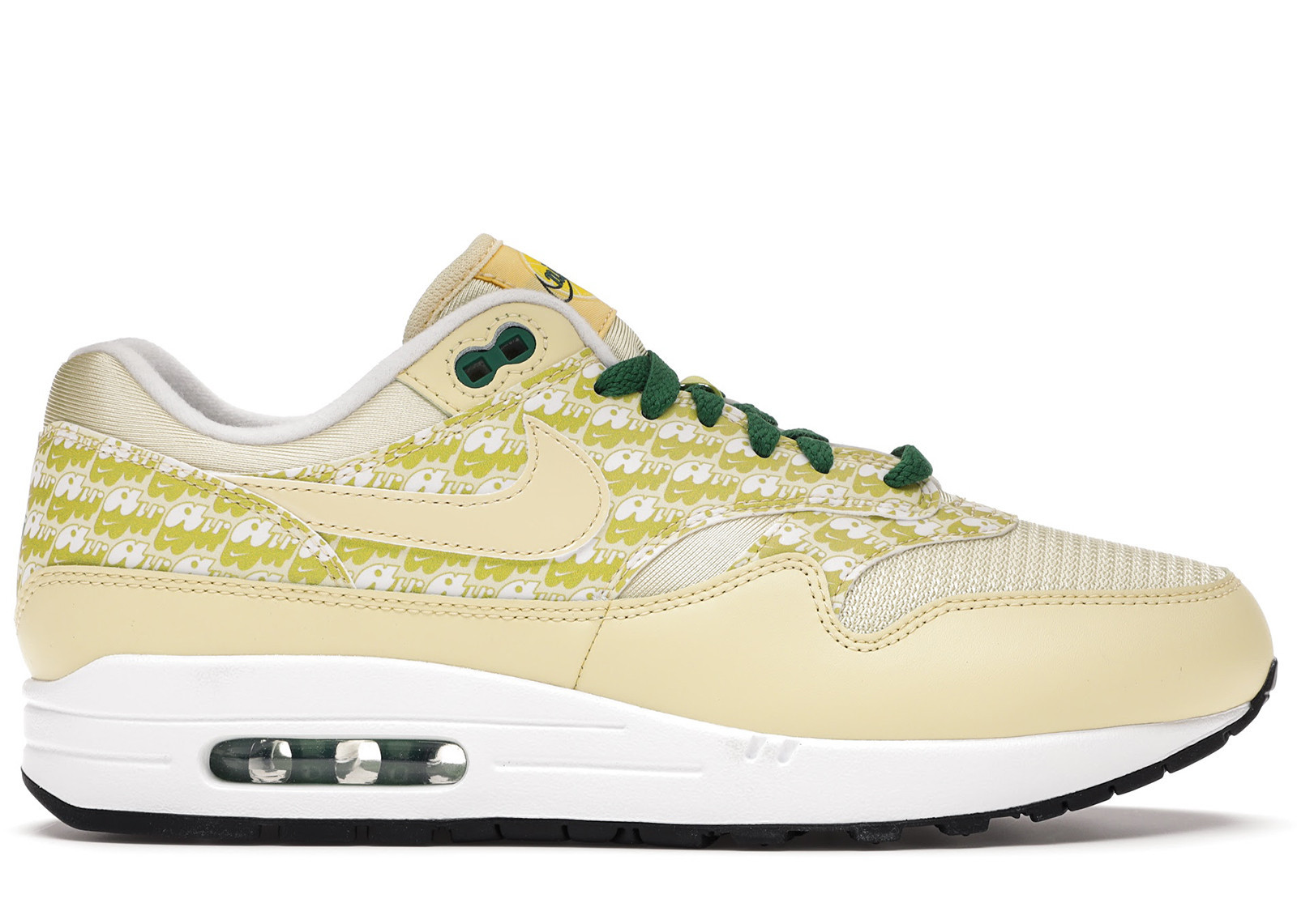 Men's Nike Air Max 1 (2020) Sneakers in Lemonade Yellow/Pine Green | StockX