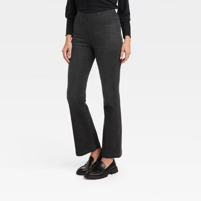 Women's Relaxed Fit Pull-On Flare Jeans - Knox Rose™ | Target