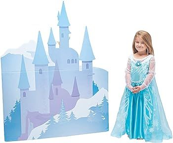 Winter Princess Castle Cardboard Stand-Up - Party Decor - 1 Piece | Amazon (US)