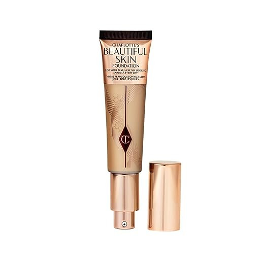 Charlotte Tilbury Beautiful Skin Medium Coverage Hydrating Foundation - Buildable Liquid Makeup f... | Amazon (US)