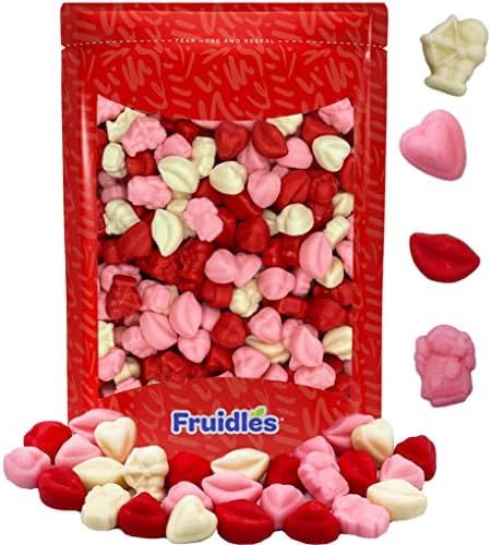 Valentine's Mello Cremes Gummi Hearts, Lips, Candy Sweet Confection Candies, Traditional Old Fash... | Amazon (US)