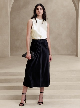 Emie Silk Tank | Banana Republic (US)