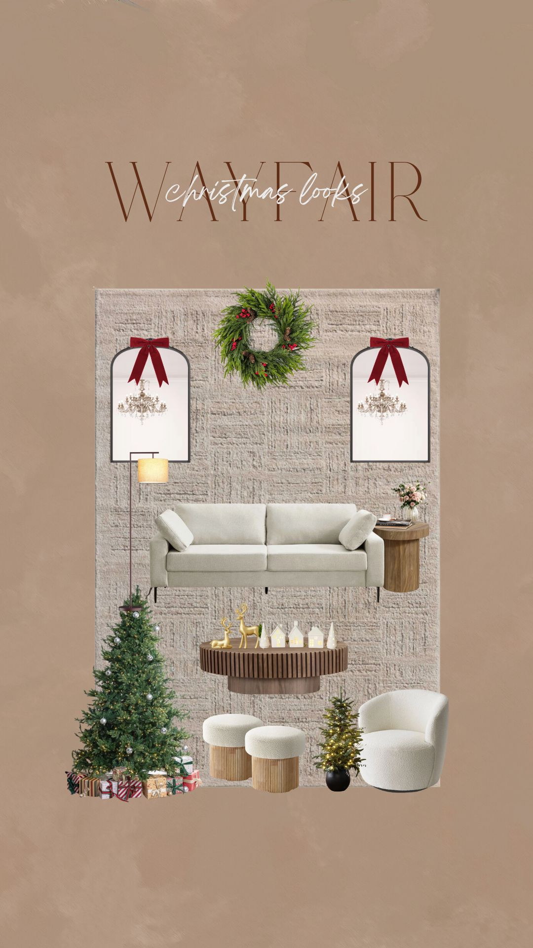 Wayfair Christmas Looks 

 #LTKHoliday #LTKHome #LTKSaleAlert