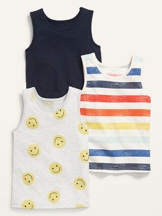 Unisex 3-Pack Tank Top for Toddler | Old Navy (US)