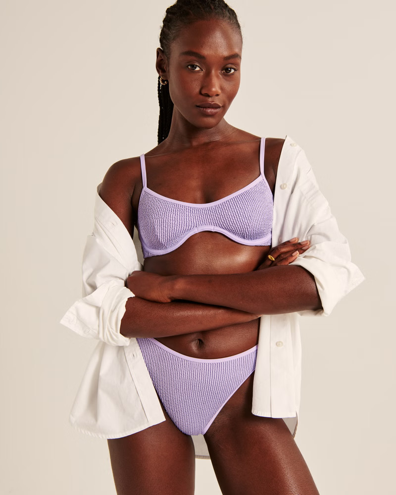 Continuous Underwire Bikini Top | Abercrombie & Fitch (US)