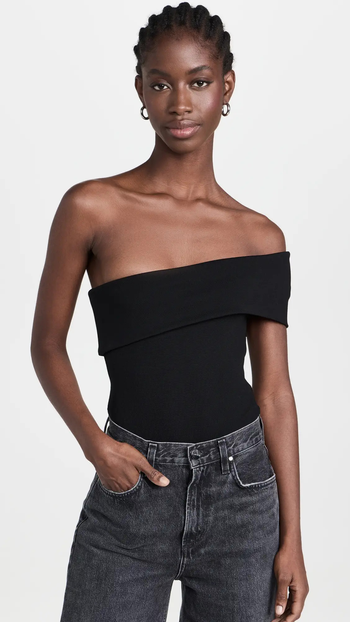 AGOLDE Bree Banded Thong Bodysuit | Shopbop | Shopbop