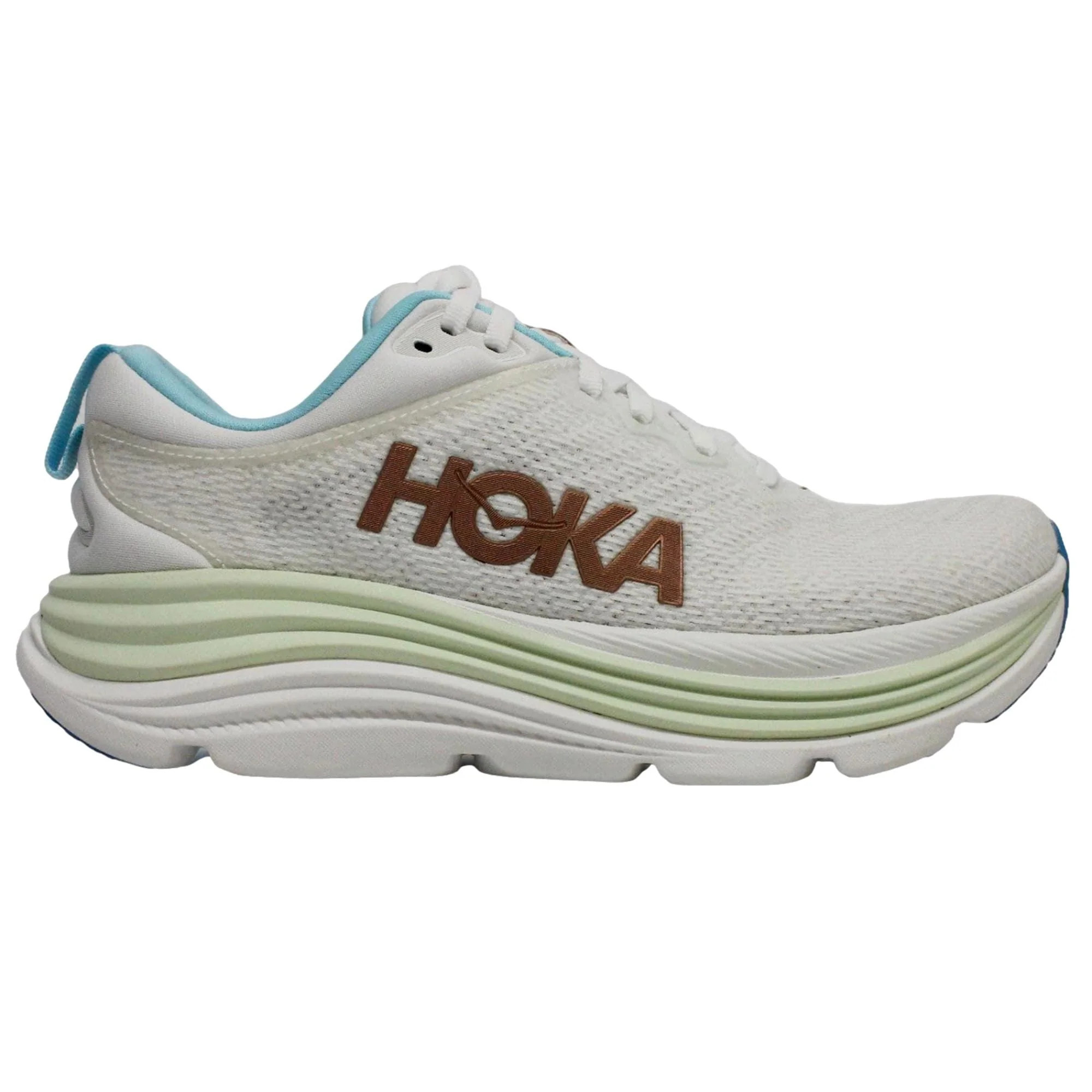 Women's Hoka Gaviota 5 Frost / Rose Gold 1134270-FTRS | Shop Simon