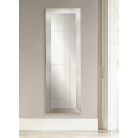 Ailey Silver 26" x 64" Full Length Floor Mirror | Lamps Plus