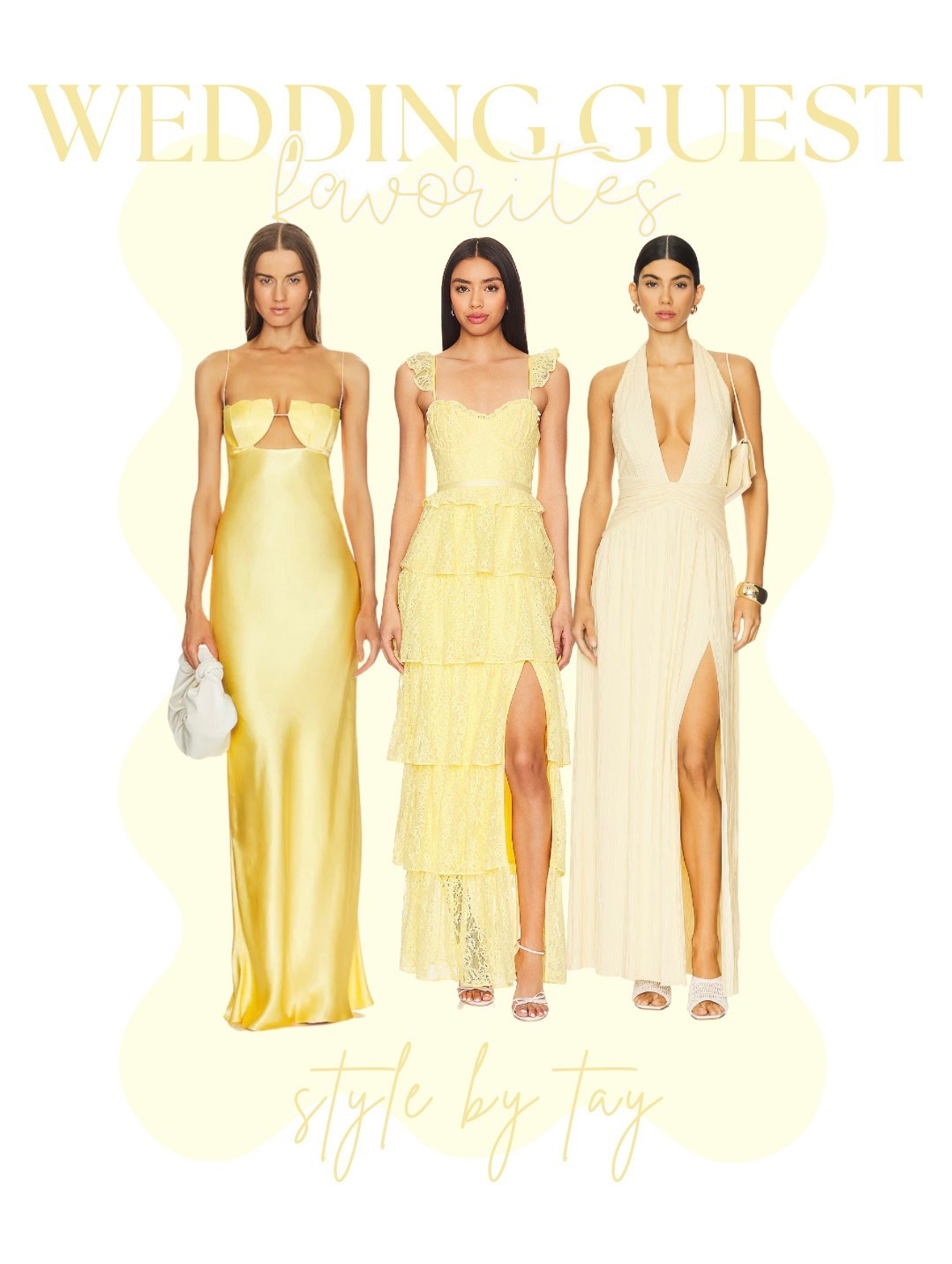 Yellow wedding guest dresses for spring 

#LTKStyleTip #LTKSeasonal #LTKWedding