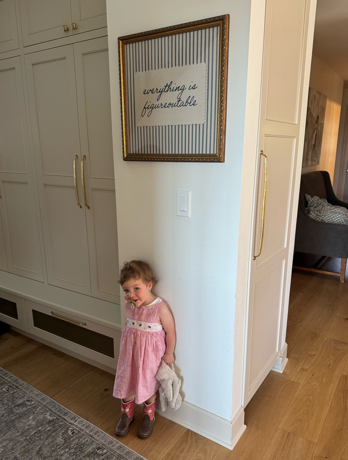 Finding ways to put the things we say to our kids all the time on the walls of our home too 😜

#LTKHome