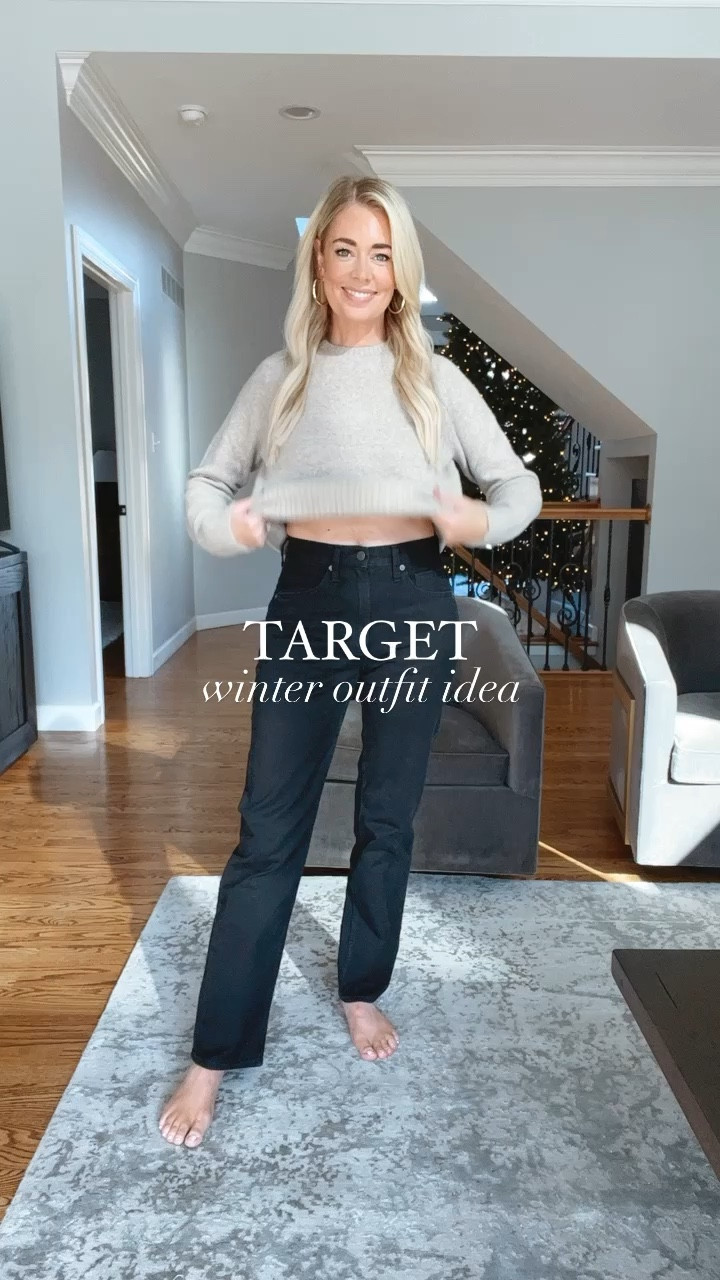 Wearing a small in sweater & vest and a 26 in jeans. Everything fits true to size! 

Casual outfits, winter outfits, sweaters, Target sweater, jeans, gap jeans, straight leg jeans, black jeans 

#LTKSeasonal #LTKstyletip #LTKfindsunder50