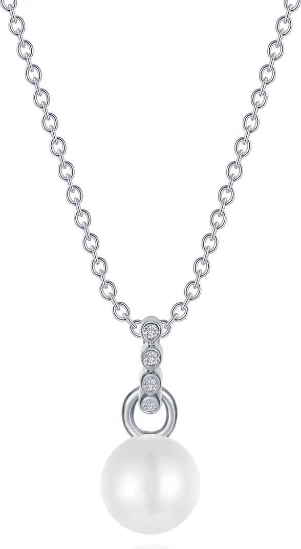 Lafonn Cultured Freshwater Pearl Necklace | Nordstrom | Nordstrom