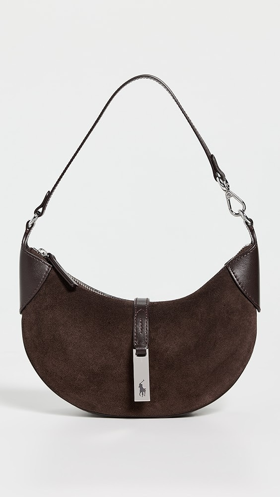 Suede Leather ID Mini Shoulder Bag | Shopbop
