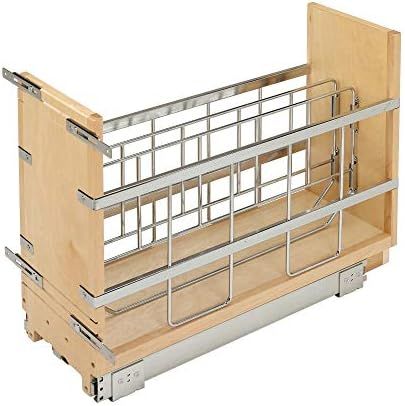 Rev-A-Shelf 447-BCBBSC-5C 447 Series 5-Inch Wide Pull Out Foil, Wrap, Sheet, and Tray Divider Cabine | Amazon (US)