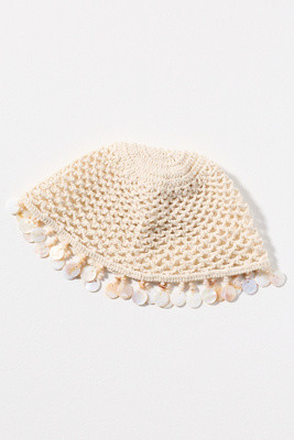 Fringed Crochet Cap | Anthropologie (US)
