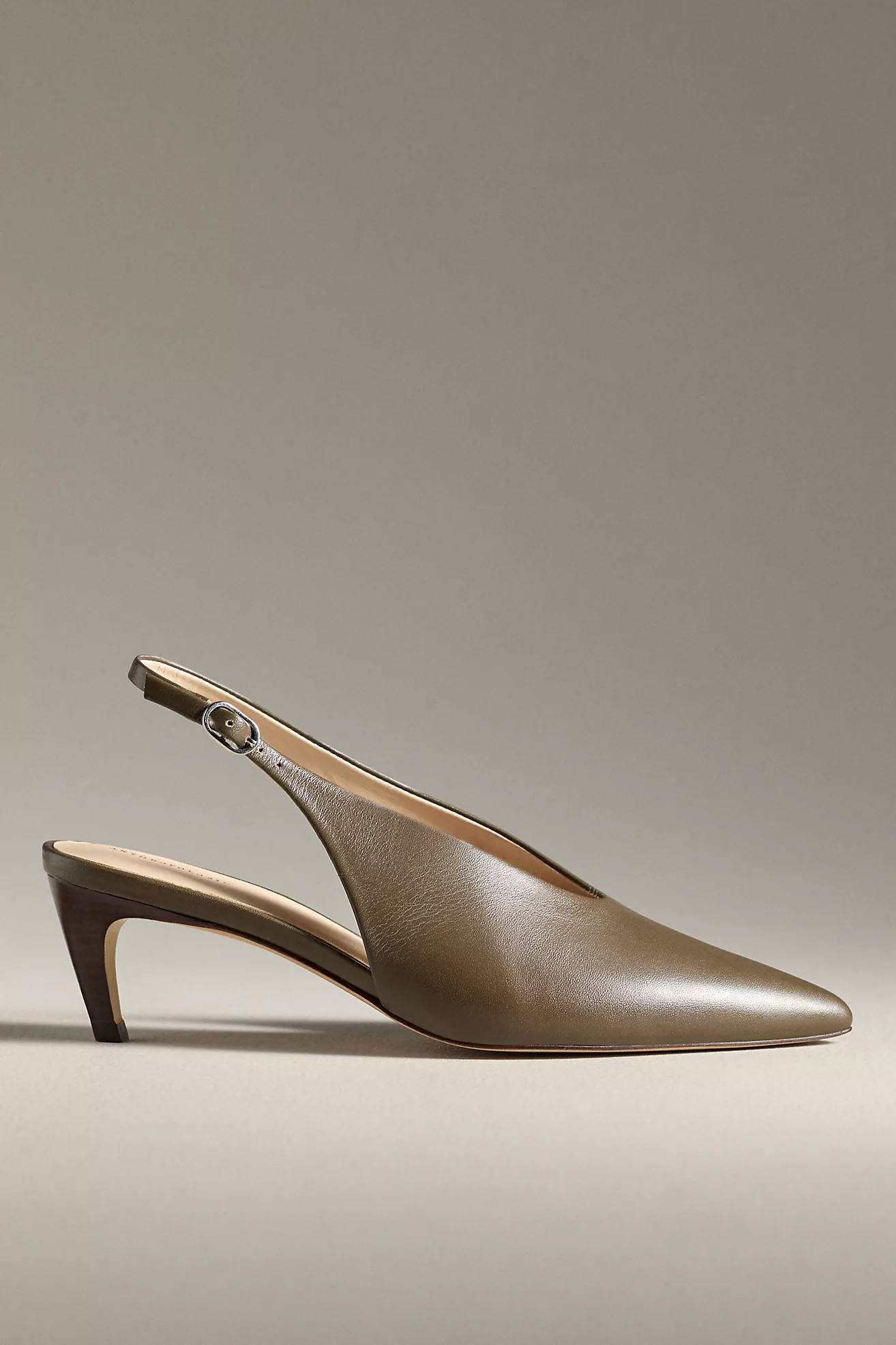 By Anthropologie Pointed-Toe Slingback Pumps | Anthropologie (US)
