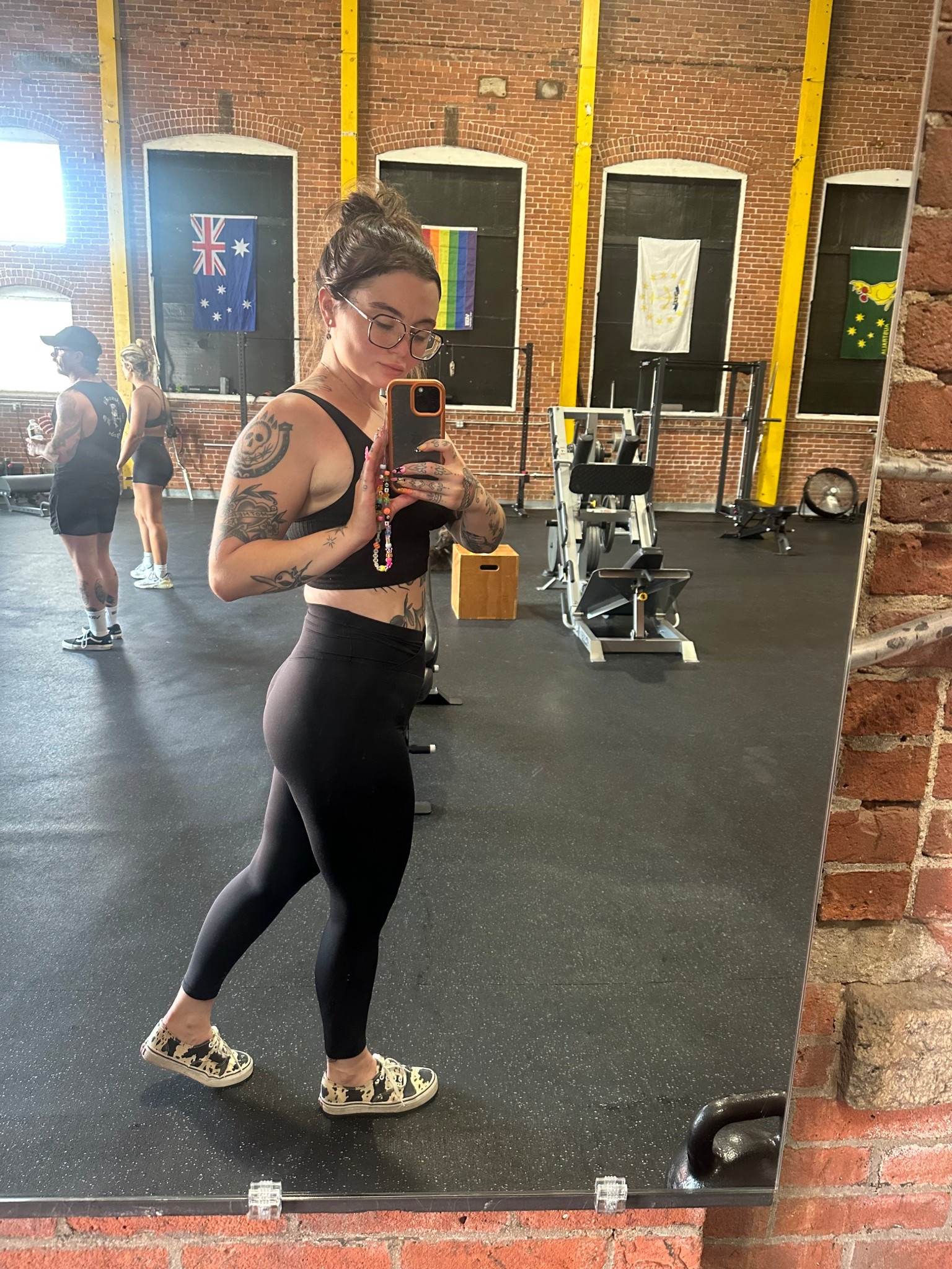 Aerie leggings carried me through pre pregnancy, pregnancy, and postpartum gym going
Extra $ off currently with LTK 

#LTKootd #LTKfitnessgoals #LTKxAerie