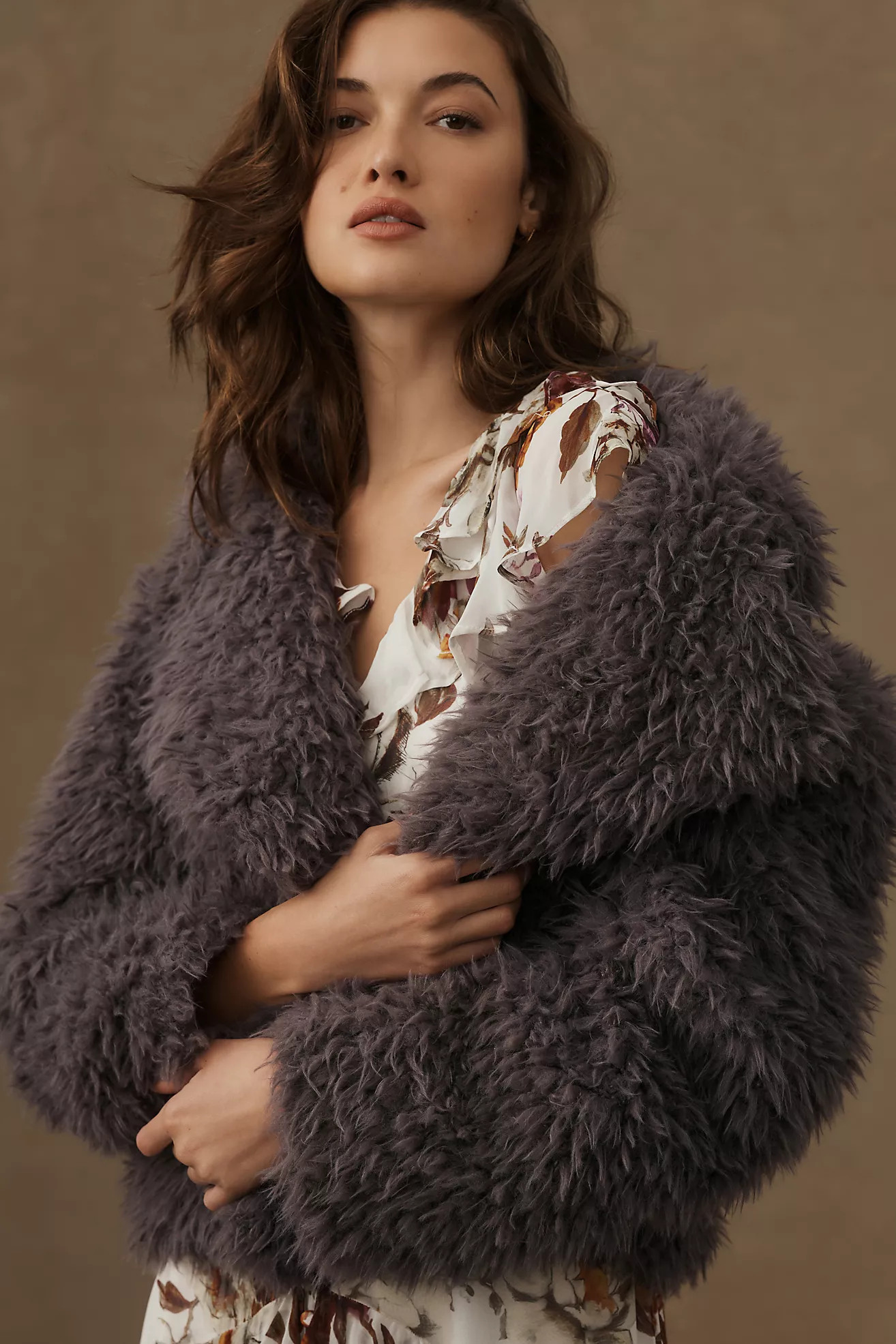 By Anthropologie Faux Fur Jacket | Anthropologie (US)