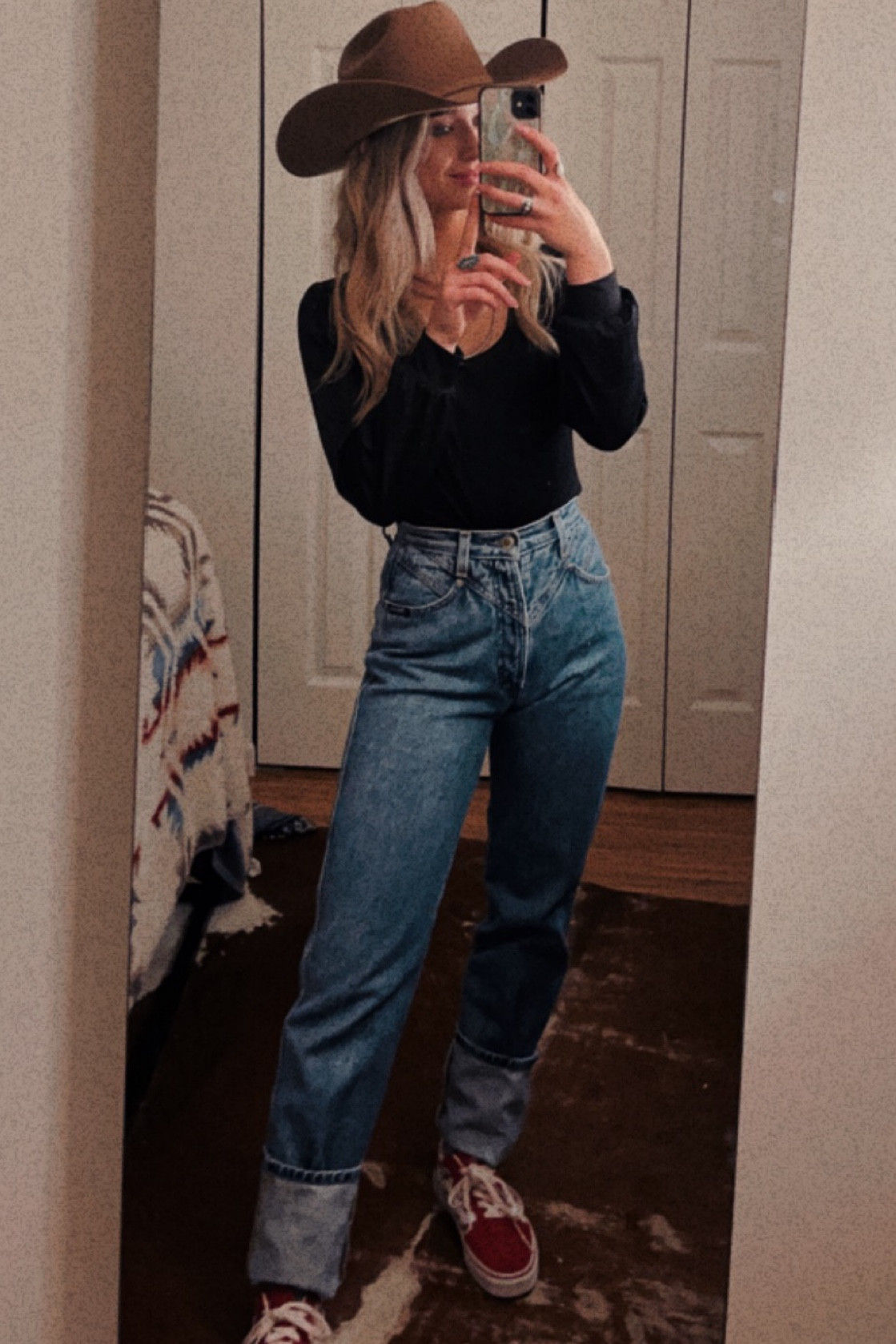 vintage western fit 🤍 