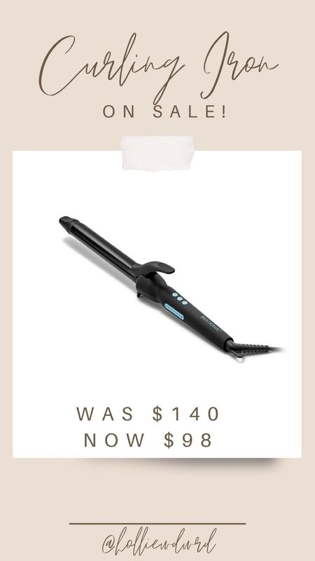 My curling iron is on sale! 

#LTKsalealert #LTKbeauty