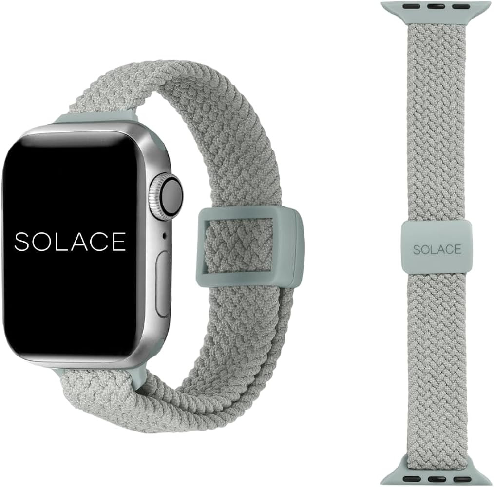 Solace Bands Imperium Adapt Wide Adjustable Nylon Braided Watch Band - Compatible with All Apple ... | Amazon (US)