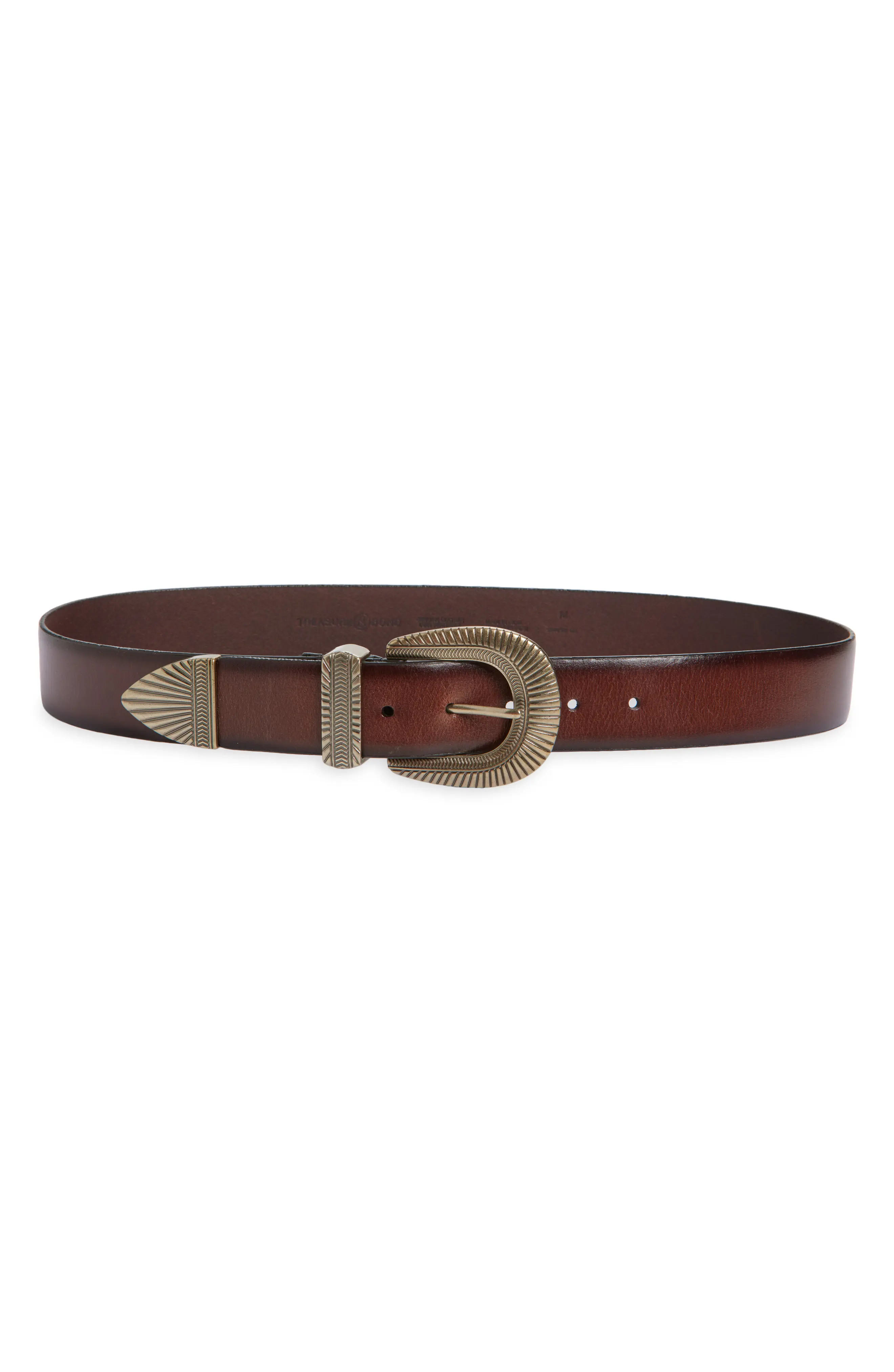 Moxie Western Leather Belt (Women) | Nordstrom | Nordstrom