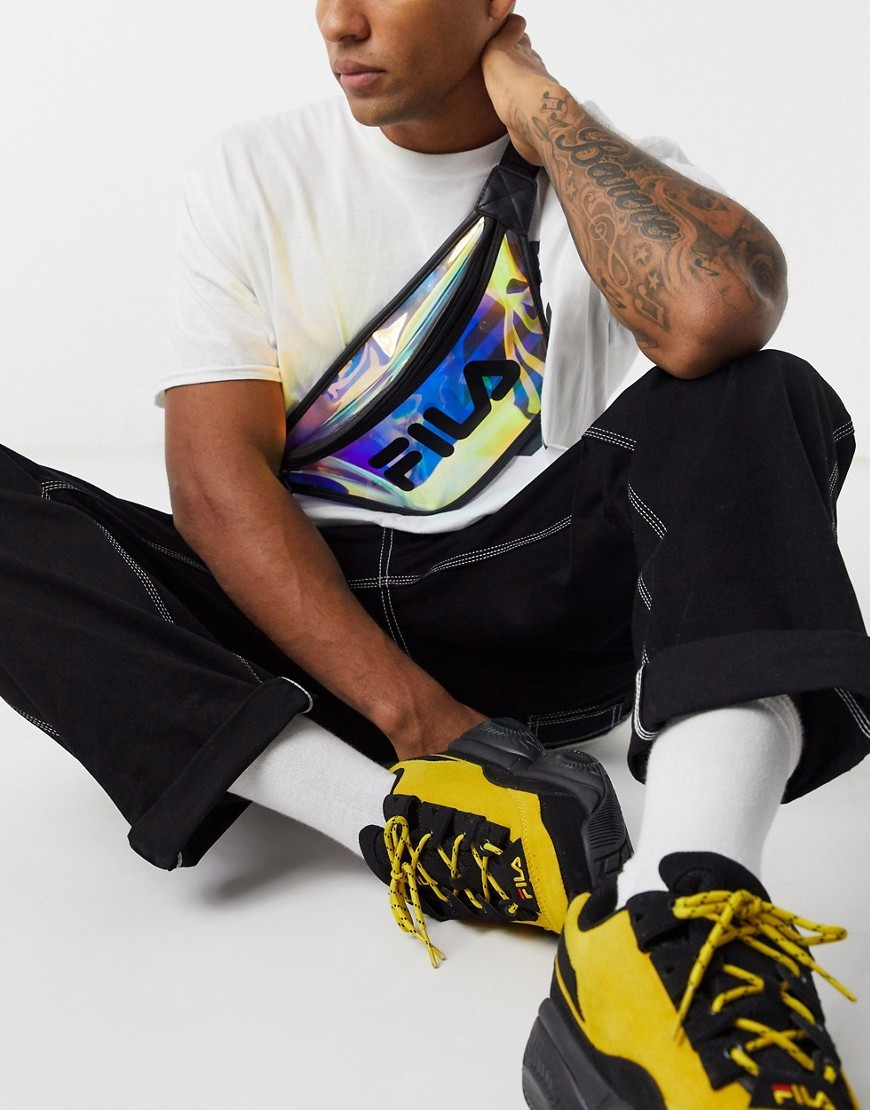 Fila Festival sling bag in iridescent-Clear | ASOS (Global)