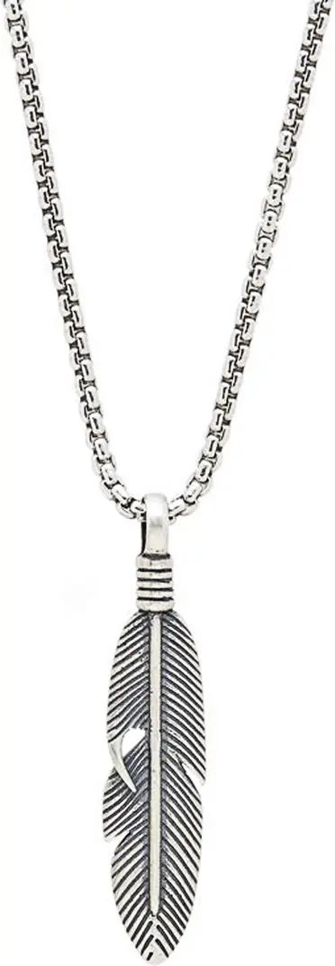 Feather Pendant Necklace | Nordstrom