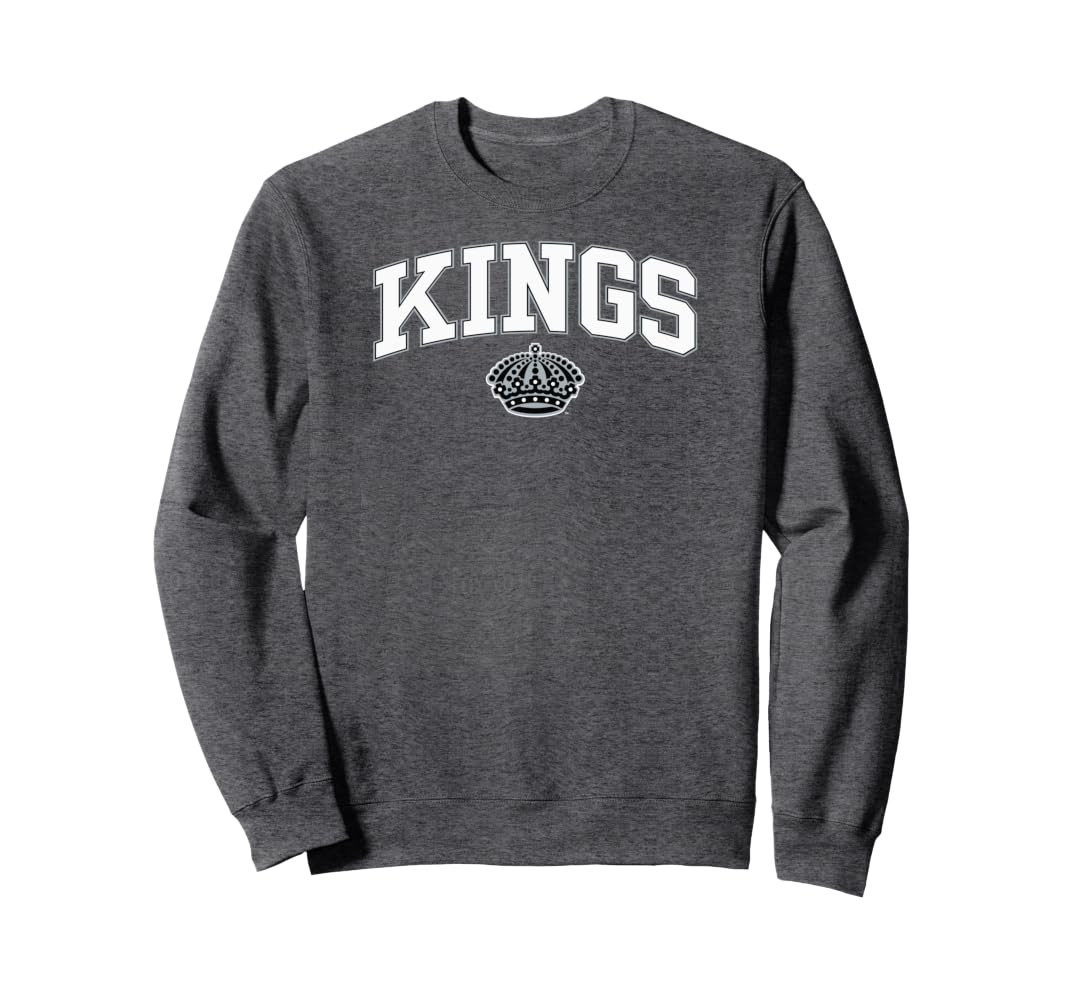 Los Angeles Kings Arch Over Dark Heather Officially Licensed Sweatshirt | Amazon (US)