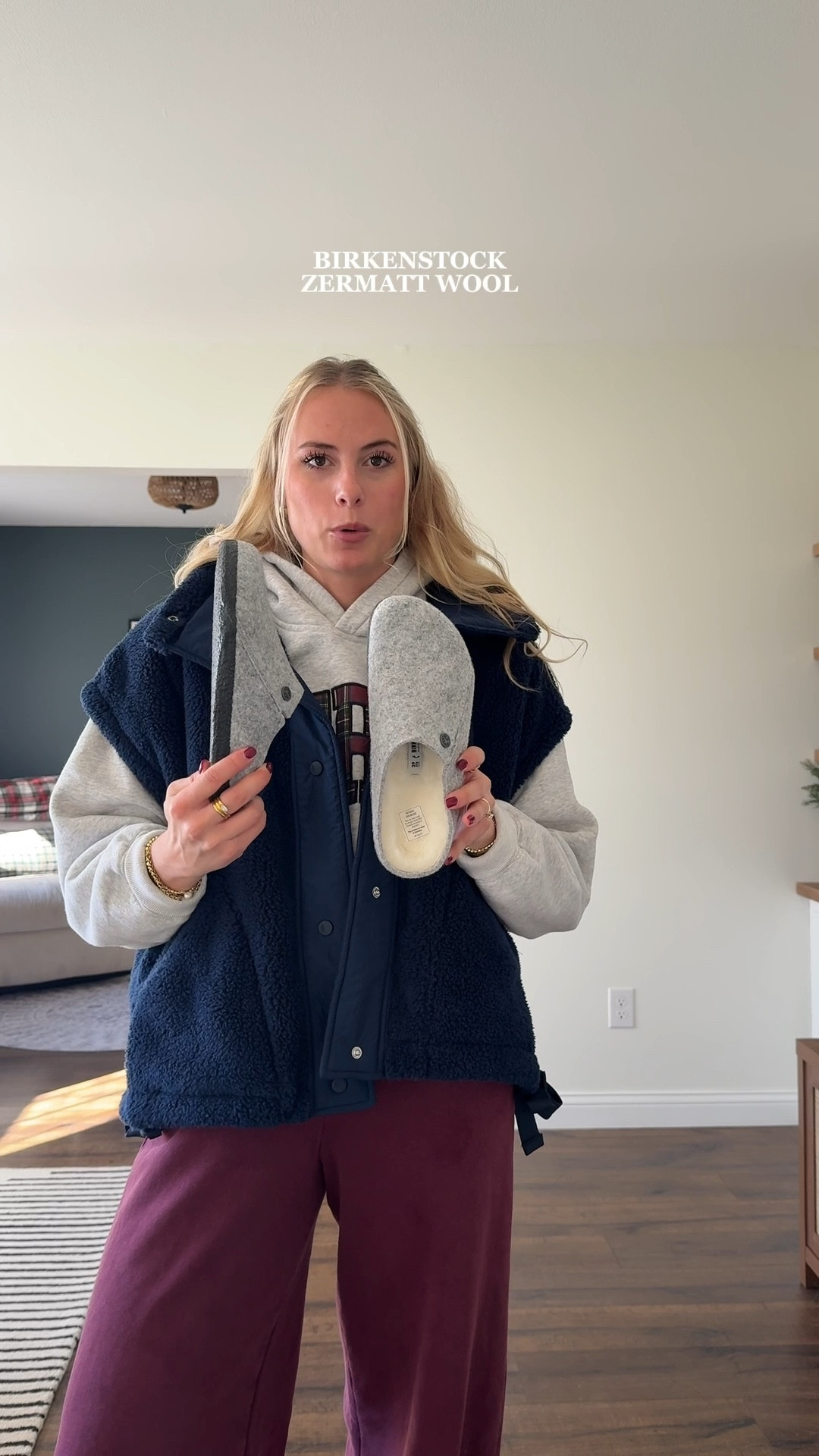 Style my new Birkenstock with me 🤍🎄 cozy outfit inspo! @BirkenstockUSA

#LTKHoliday #LTKootd