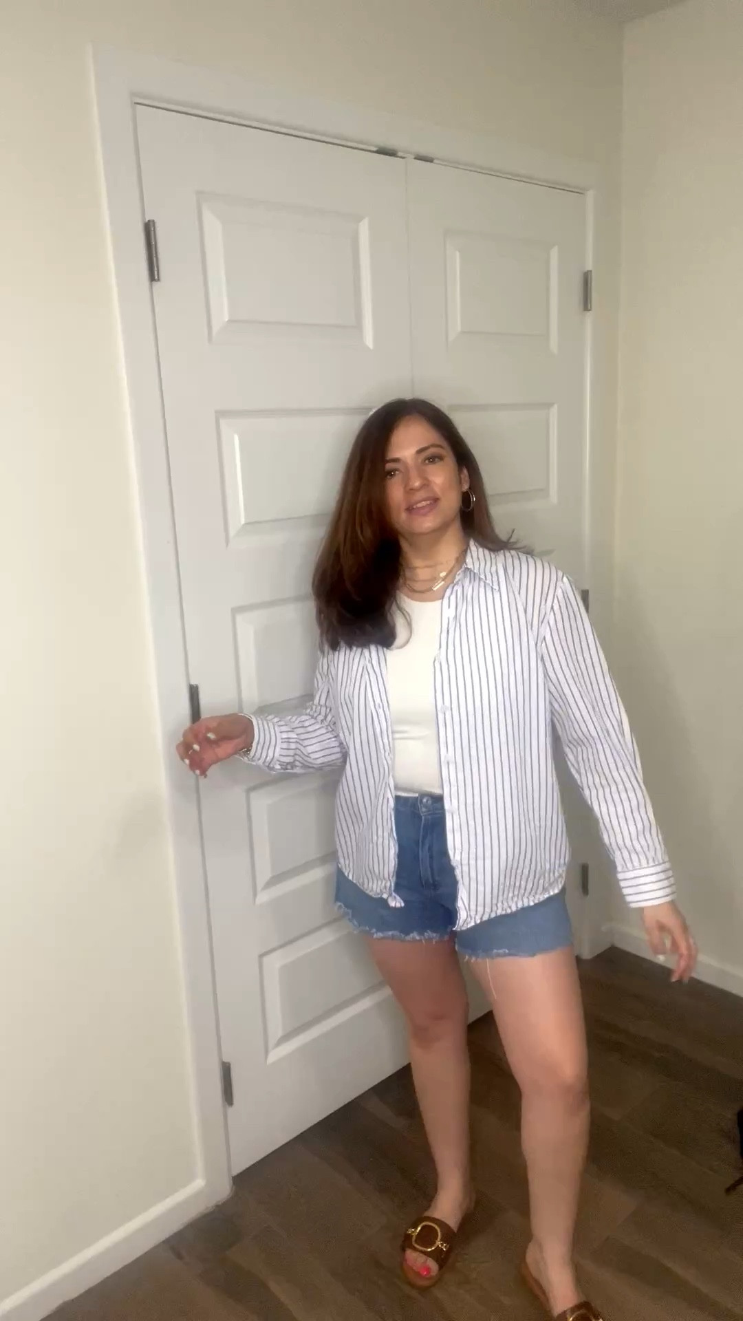 Amazon finds striped button down top size small linking up similar styles 



#LTKPetite #LTKSaleAlert