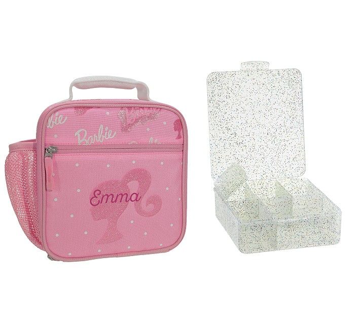 Mackenzie Barbie Glitter Lunch & Bento Bundle, Set of 2 | Pottery Barn Kids