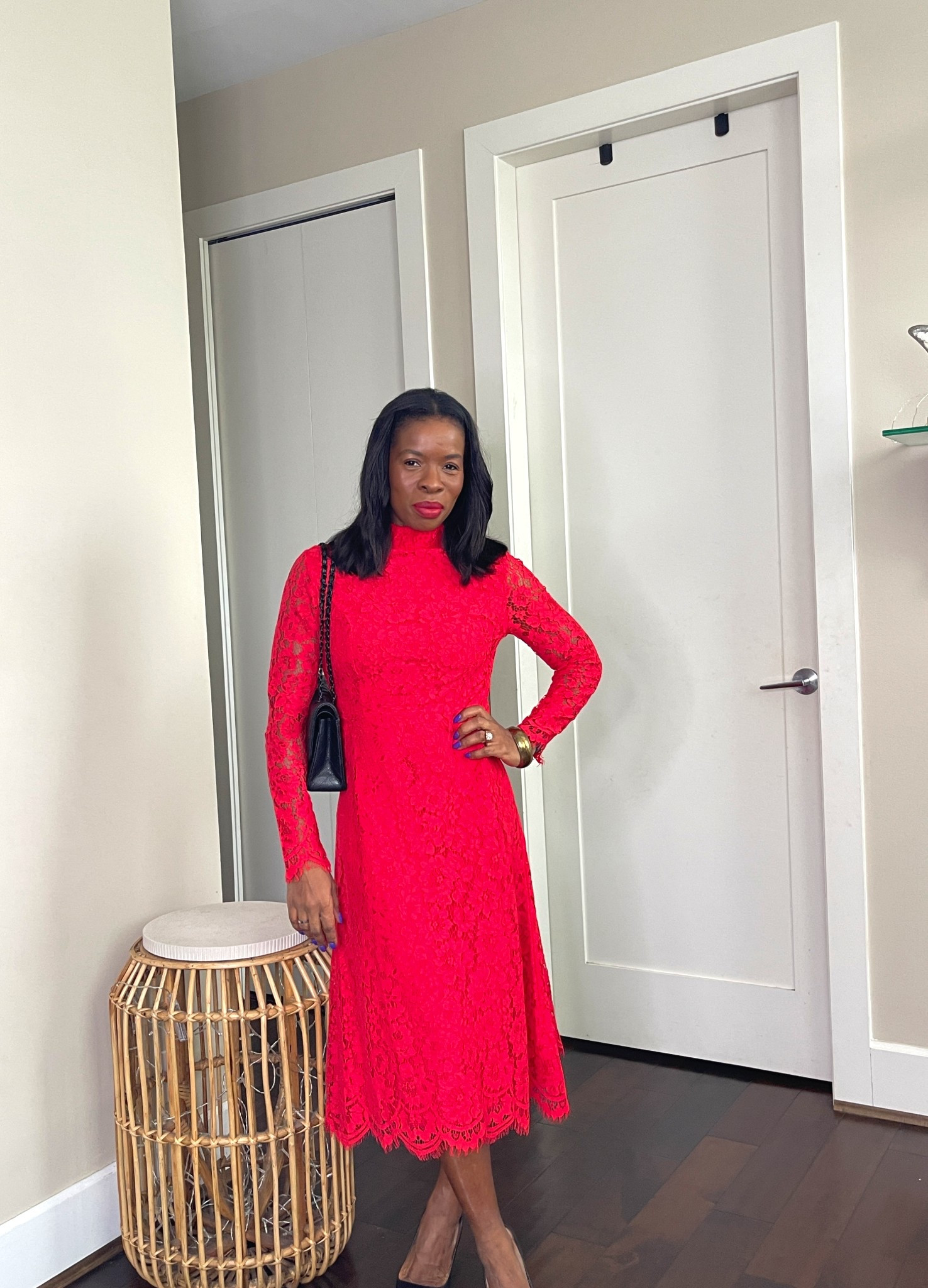 Nothing like a lacey red dress for date night. Wearing S 


Valentine’s Day 

#LTKootd #LTKOver40 #LTKValentine