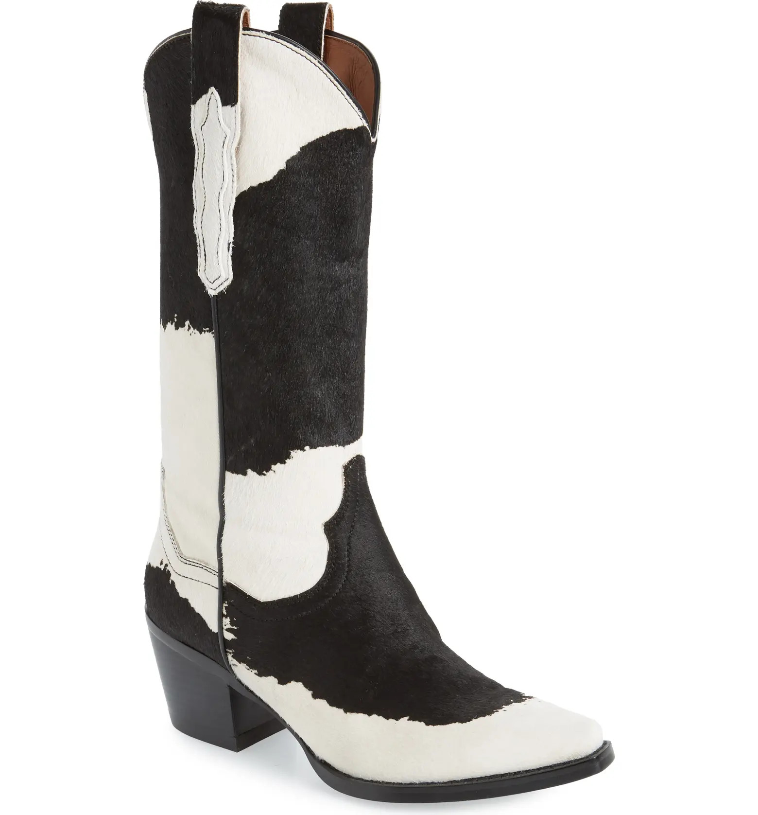 Dagget Genuine Calf Hair Western Boot | Nordstrom
