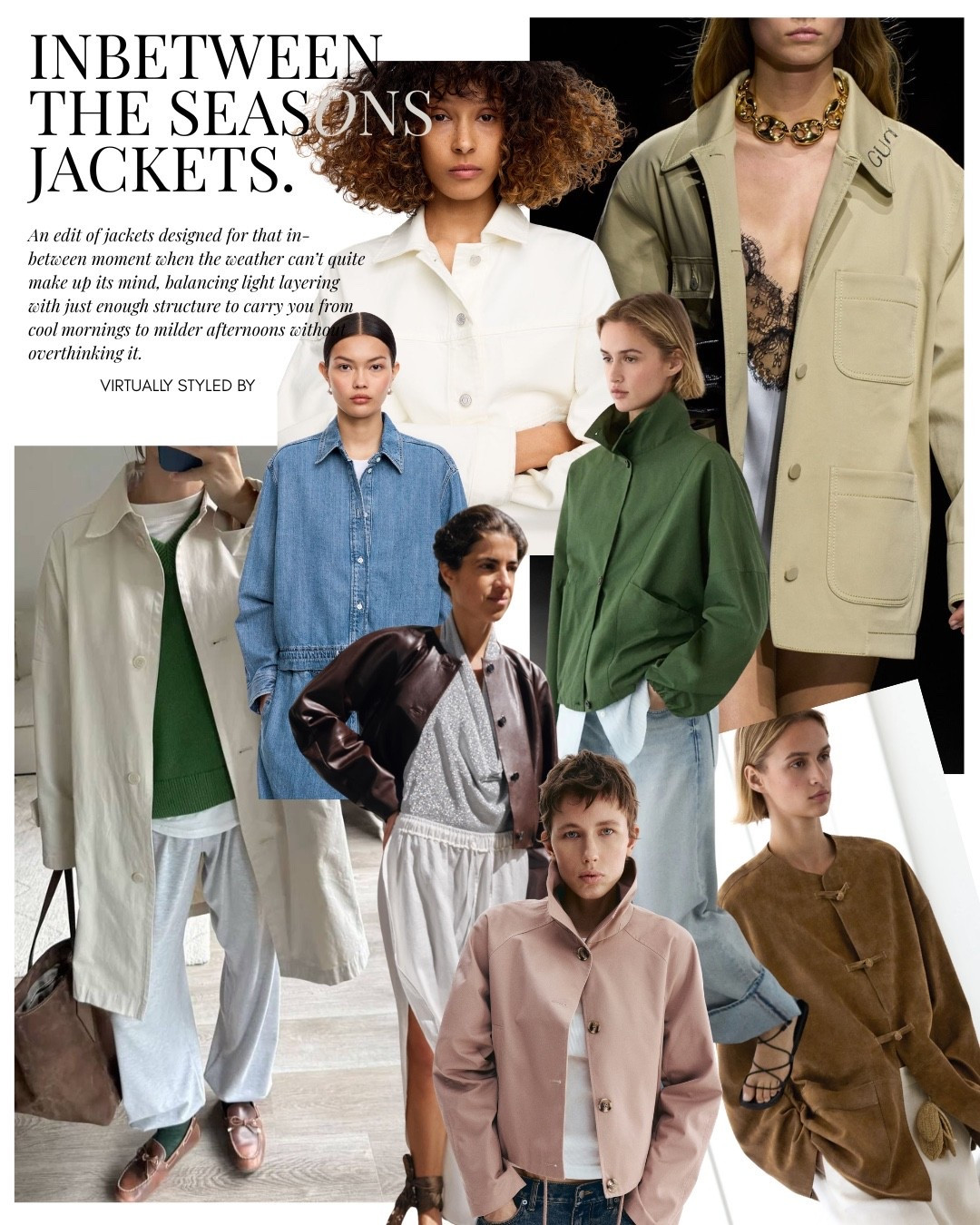 In between the seasons jackets 

#LTKspring #LTKuk #LTKsummer