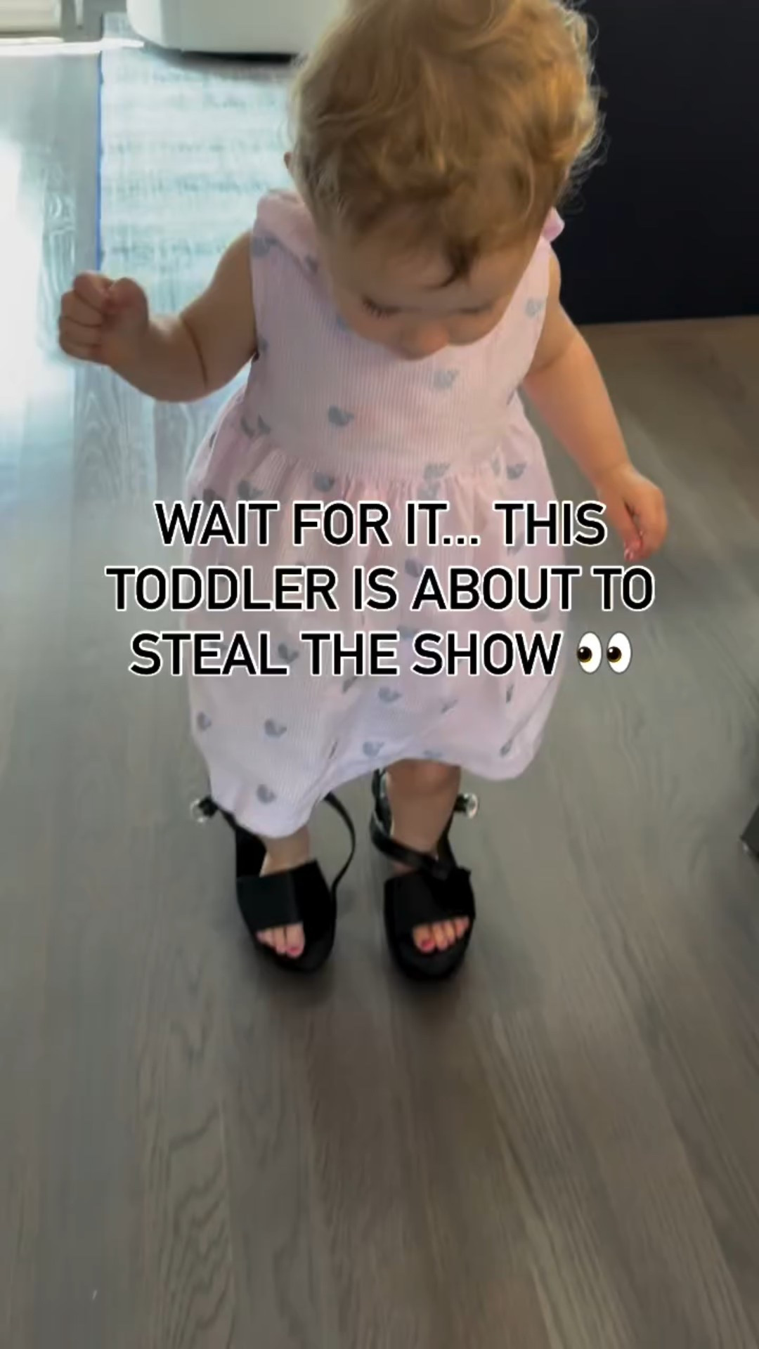 POV: she had to wear the wedges she found 🤣

Serving toddler runway energy all day long… until she clocked out like it was a 9–5.

✨ Follow @kenzs.kitchennn for more toddler fashion fails & fabulousness

💬 What’s the funniest thing your toddler has done lately?

#ToddlerStyle #MiniFashionista #RealMomLife #MomLifeUnfiltered #ToddlerOOTD #FunnyToddlers #ToddlerMom #MomContent #ToddlerDiaries #GirlMom #LifeWithLittles #ToddlerMoments #RelatableParenting #UGCmom #InstagramMomLife #FamilyLifestyleCreator #RealMomContent #EverydayMotherhood #DayInTheLifeMom #InfluencerMama #ParentingWithHumor #ToddlerApproved #GirlMomLife #cutieoftheweek #stitchyfish

#LTKStyleTip #LTKU #LTKKids