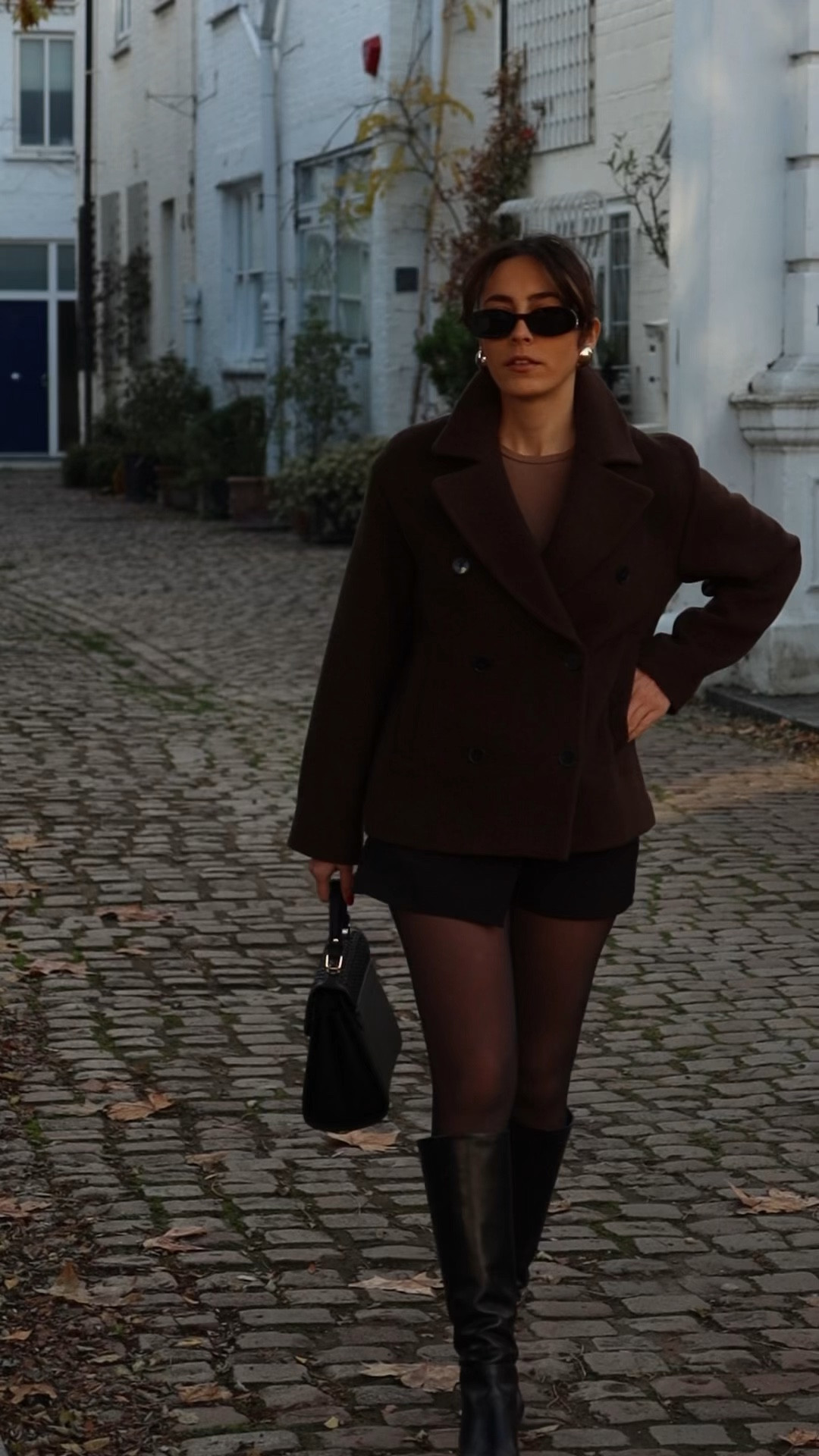 winter fashion, autumn winter outfits, wool brown coat, winter essentials, black leather knee high boots, Pinterest aesthetic, winter skin like tights, fleece lined sheer effect tights

#LTKeurope #LTKstyletip #LTKSeasonal