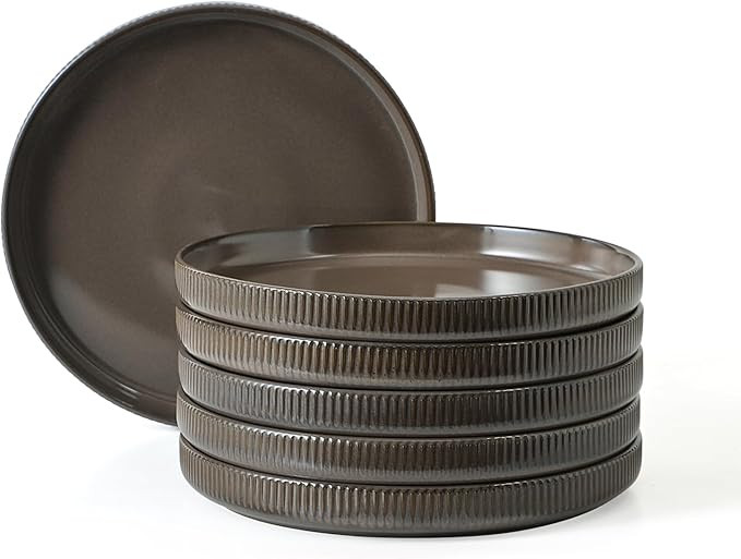 Frewinky Ceramic-Dessert Plates,Dinner-Plates Set of 6-8 in,Handmade Stoneware Plates Reactive Gl... | Amazon (US)