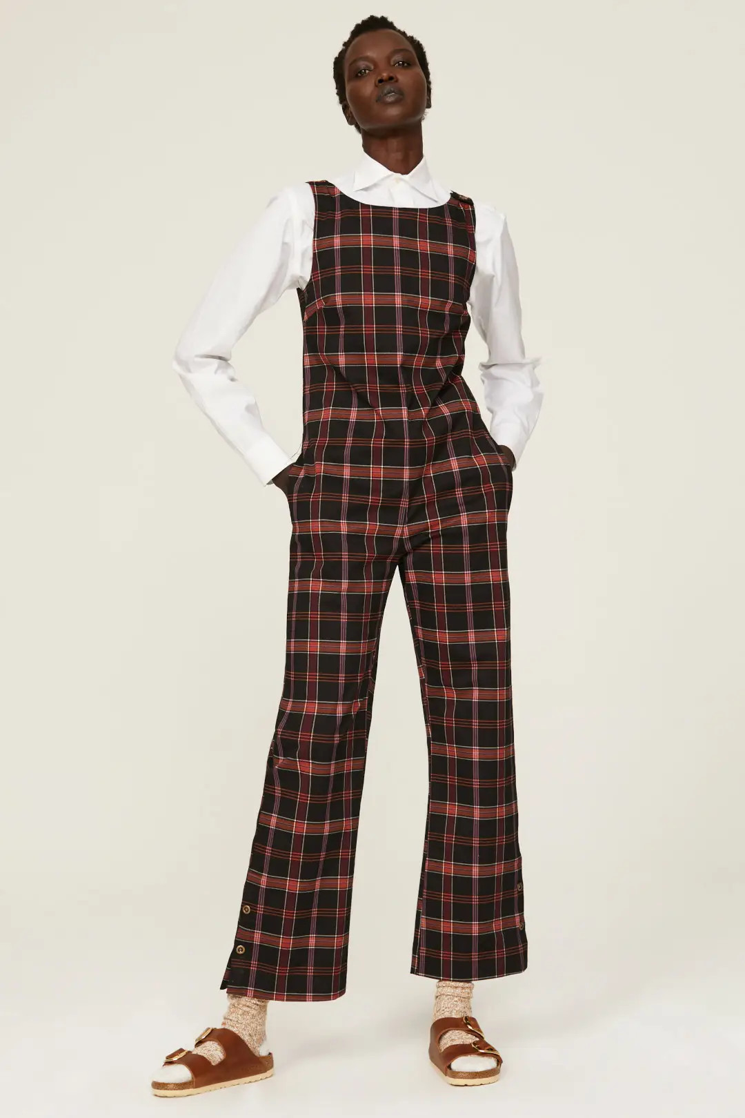 Plaid Jumpsuit | Rent the Runway