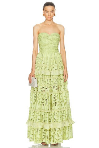 Alexis Ottilie Dress in Green | FWRD 