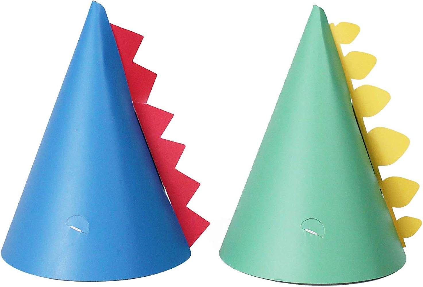 Dinosaur Party Hats | 12 Pack | Dinosaur Spike Birthday Party Hats for Kids | T-rex Birthday Part... | Amazon (US)