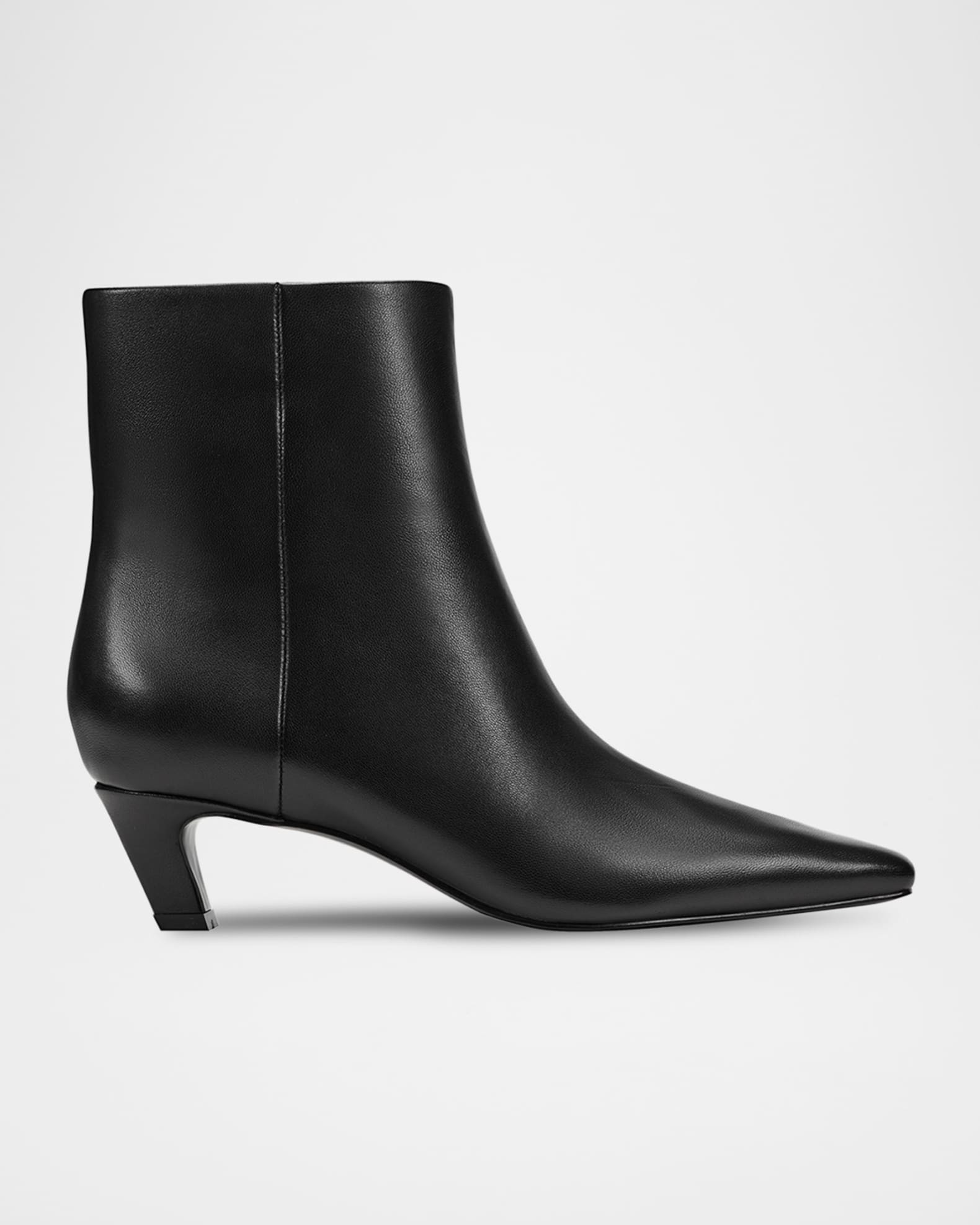 Danai Leather Zip Ankle Booties | Neiman Marcus