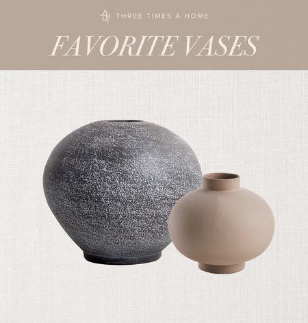 Beautiful organic modern vases 

#LTKhome #LTKfindsunder100