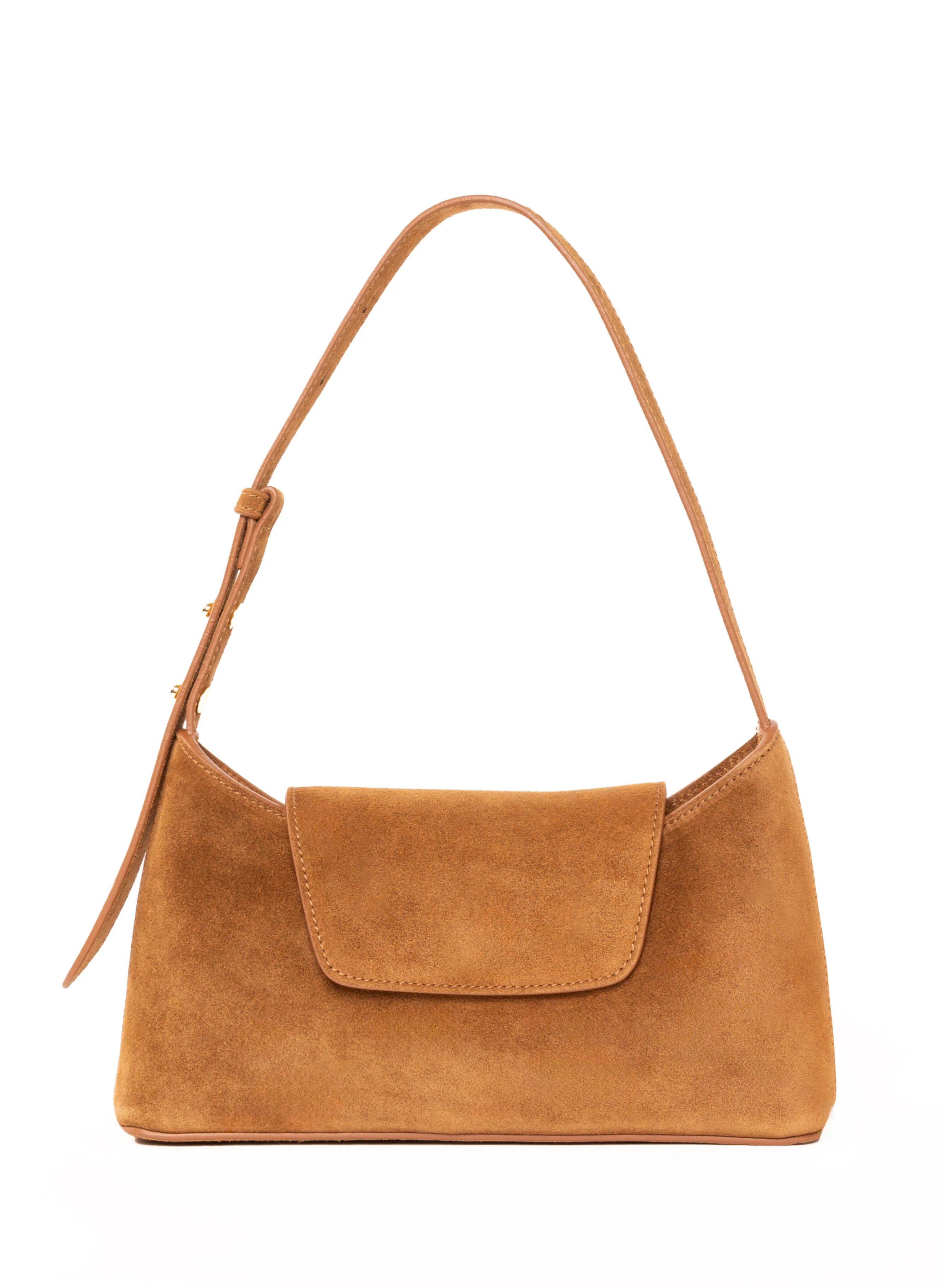 Envelope Suede Cognac | Elleme