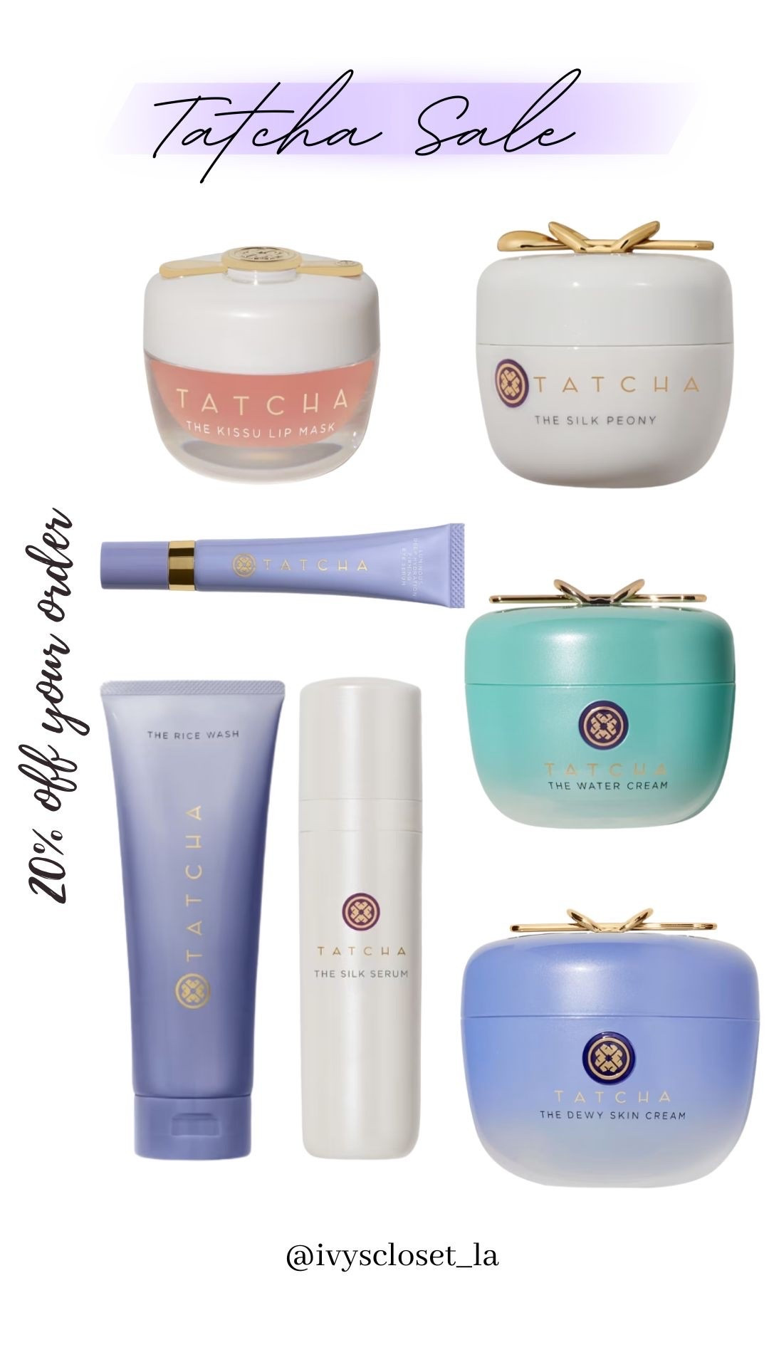 20% off Tatcha products using promo code: PREVENTION20

#LTKselfcare #LTKSaleAlert #LTKBeauty
