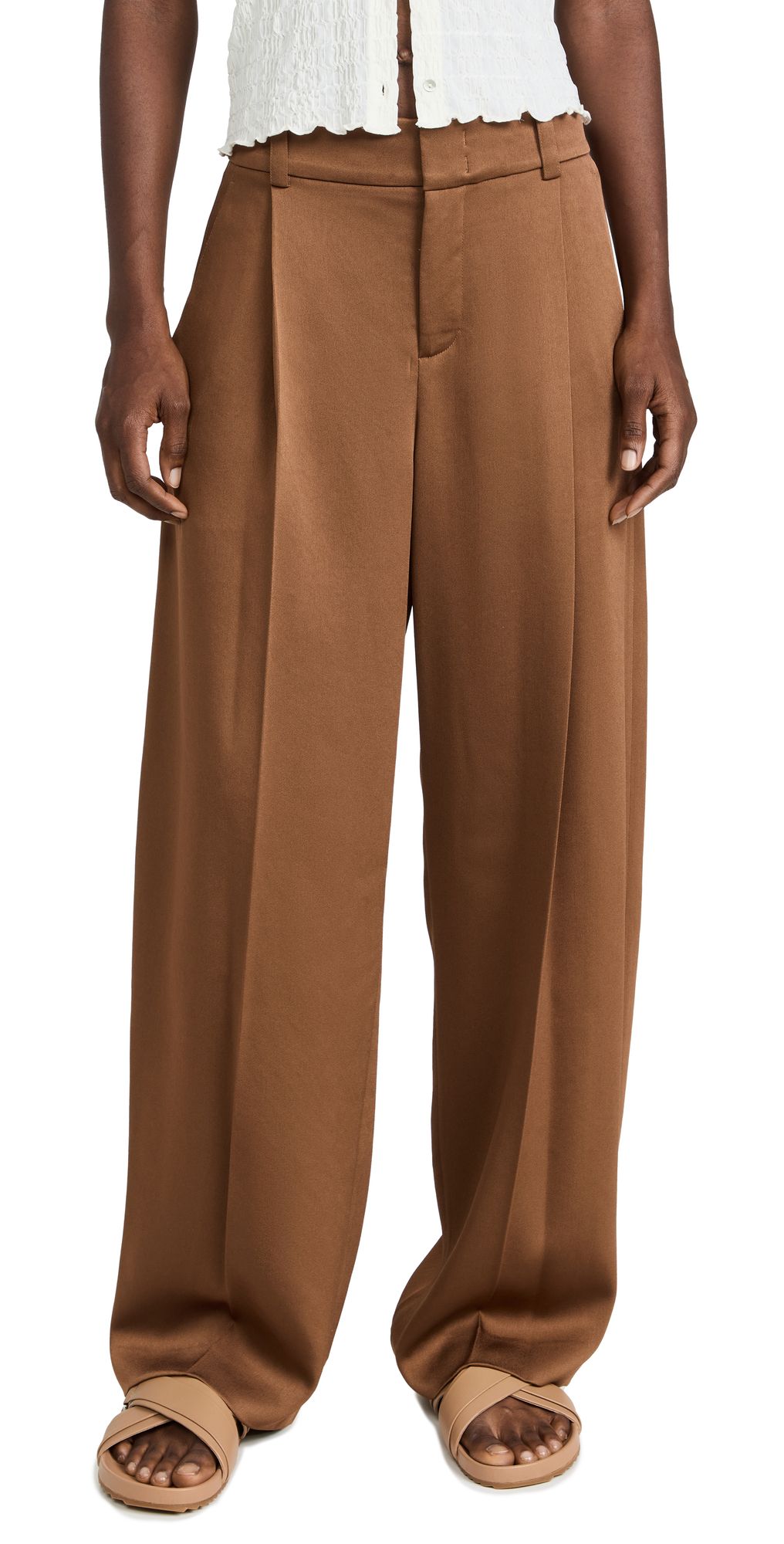 Tailored Wide Leg Trousers | Shopbop