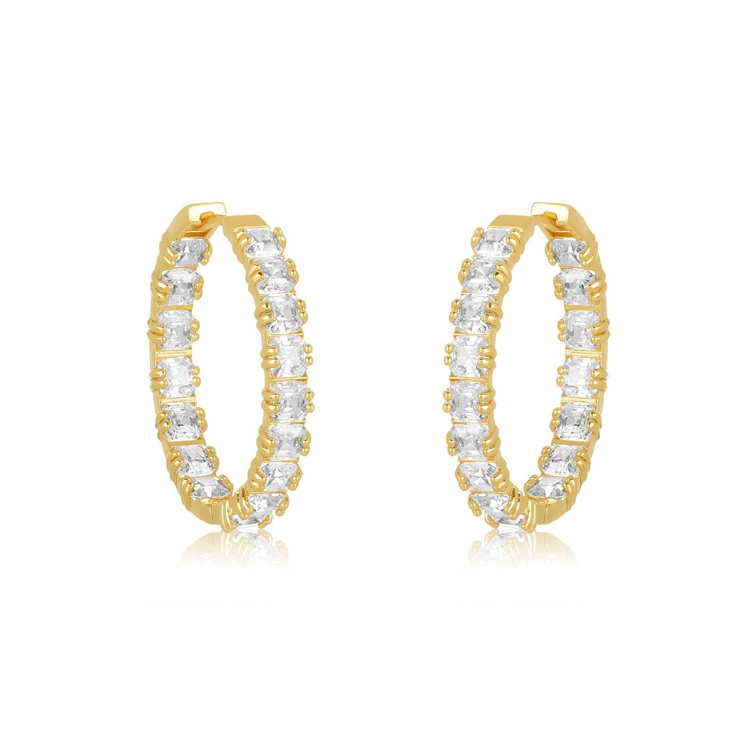 The Queens Hoops 1.25" | Melinda Maria